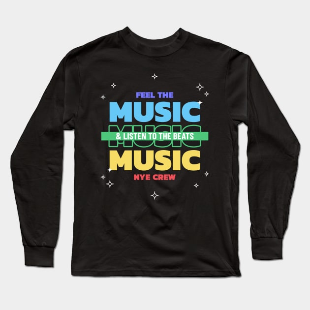 Listen to the beats Long Sleeve T-Shirt by Jellyfish&Cheese